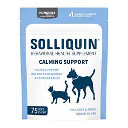 Solliquin Behavioral Health Soft Chews for Dogs and Cats Nutramax Laboratories